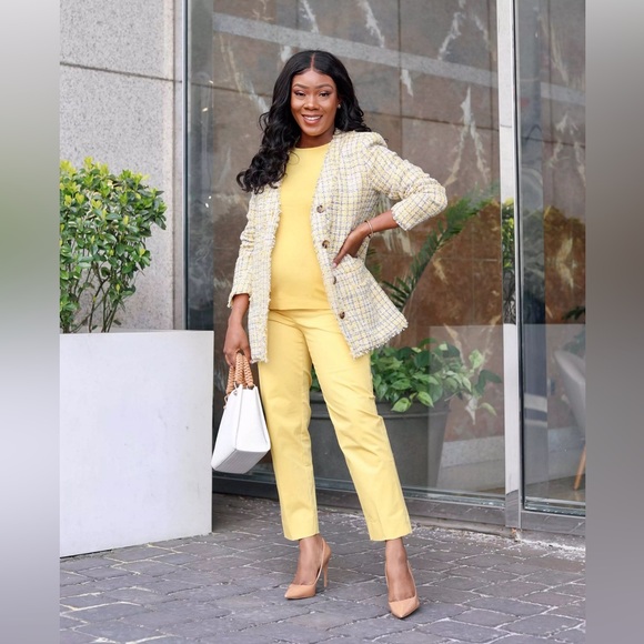 Ann Taylor, Tweed Cardigan Jacket, size 4 - Picture 3 of 7